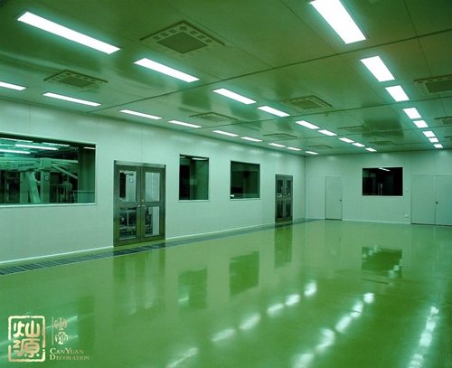 江南區(qū)國(guó)凱大道聯(lián)合U谷無(wú)塵車(chē)間廠房裝修案例-燦源裝飾